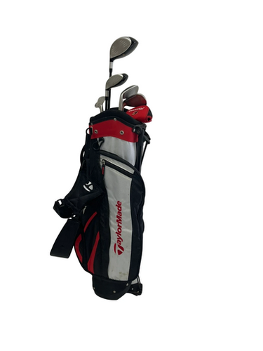 Used Taylormade Burner Jr 9-12 RH 6pc Junior Golf Package Set 11692-S000146092