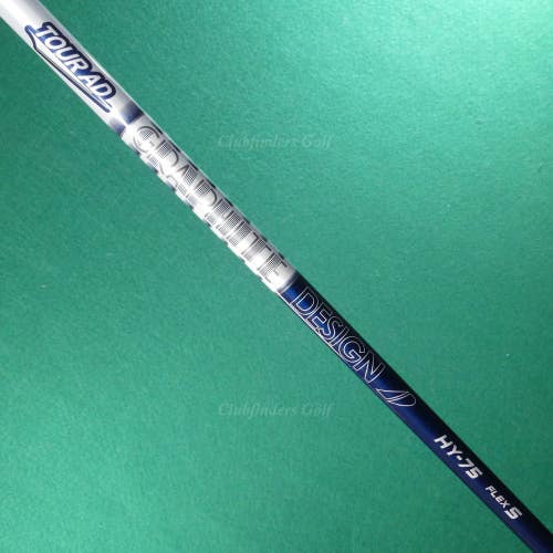 Graphite Design Tour AD HY-75 .370 Stiff 38.75" Pulled Graphite Hybrid Shaft