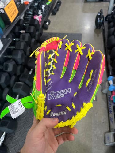 Used Franklin MESH TEK BB/SB Glove T-ball Green 9 1/2" 11605-S000207227