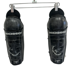 Used Koho BLACK Junior Shin Guards Black 10" 11692-S000145961