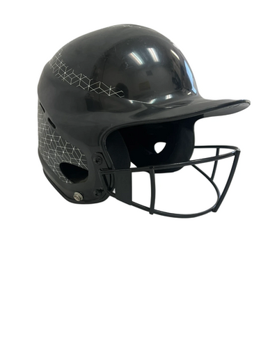 Used RIP-IT HELMET Batting Helmet w/Mask Black S/M 11692-S000146002