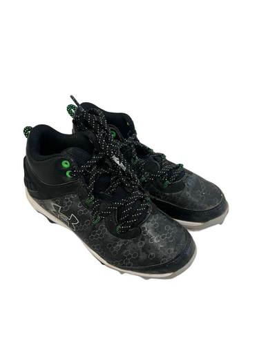 Used Under Armour BH BB/SB Cleats Black Junior 02 11692-S000146046