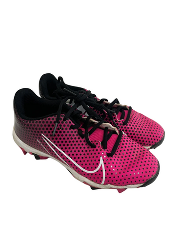 Used Nike HYPERDIAMOND BB/SB Cleats Pink Junior 05 11692-S000146057