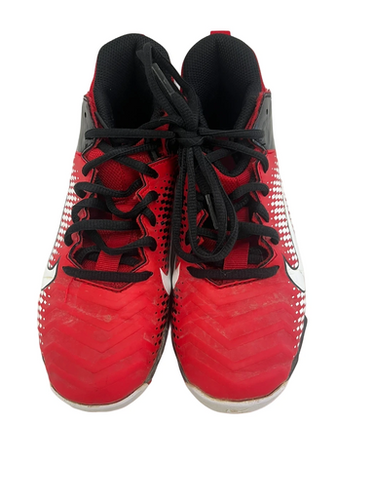 Used Nike ALPHA HUARACH BB/SB Cleats Red Junior 01.5 11692-S000145931