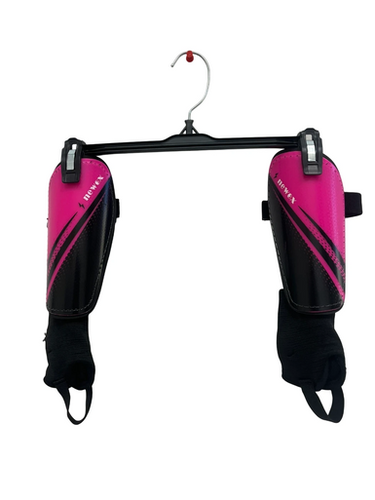 Used Soccer Shin Guards Junior Pink MD 11692-S000145936