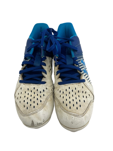 Used Under Armour LEADOFF BB/SB Cleats Royal Blue And White Junior 05.5 11692-S000145940