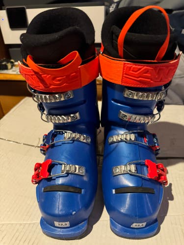 Mondo 22 & 22.5 Kid's Lange All Mountain RSJ 60 Ski Boots (Used)