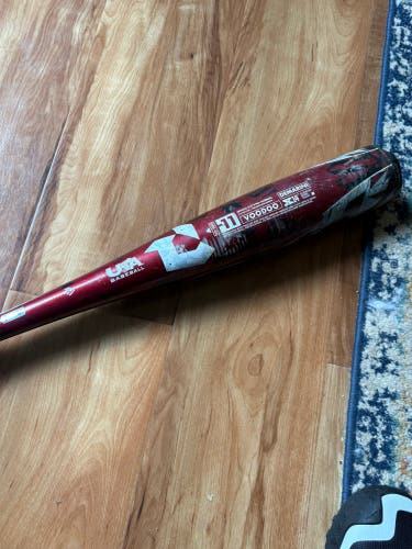 2023 DeMarini Voodoo One Alloy USABat Certified Bat (-11) 18 oz 29" (Used)