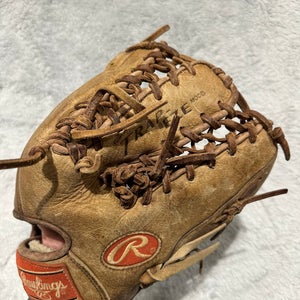 Brown Rawlings Sandlot RH Outfield Baseball Glove 12" (Used)