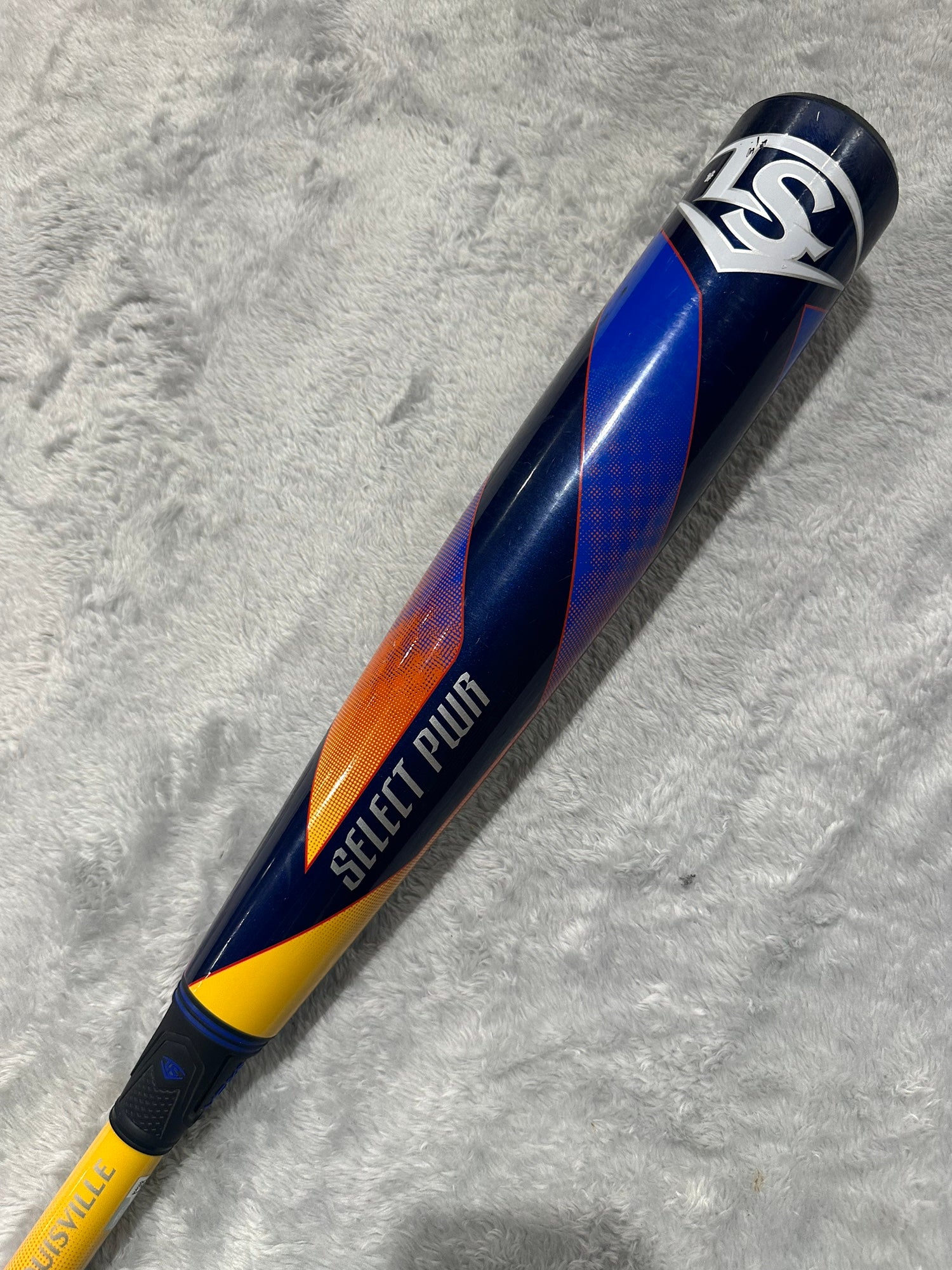 Batte De Baseball Louisville Slugger Select PWR - Taille 30/22 (-8) - Orange - Pour Jeunes - Occasion Bon état