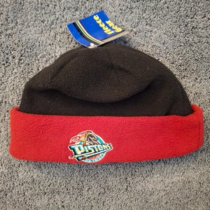 Detroit Pistons Logo Fleece Beanie Winter Hat