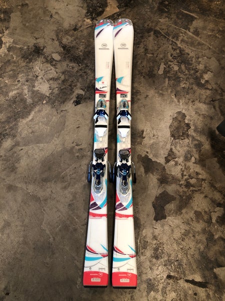 2016 Women's 142cm Rossignol Unique Skis | Rossignol Xelium 110 Bindings (Used)