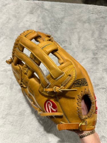 Brown Rawlings Mark McGwire LH First Base Baseball Glove 12" (Used)