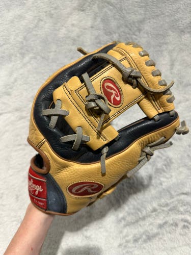 Brown Rawlings Select Series RH Infield Baseball Glove 11.5" (Used)