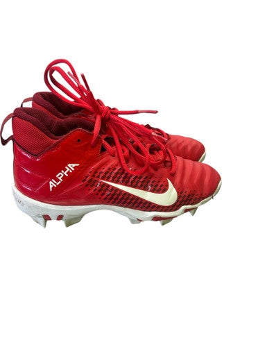 Used Nike ALPHA BB/SB Cleats Red Junior 03.5 11862-S000092455