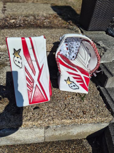Sr. Brian's Subzero 7.0 Goalie Glove and Blocker Regular (Used)