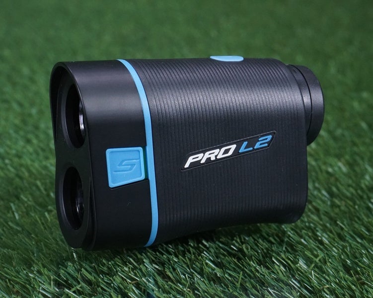 SHOT SCOPE PRO L2 RANGEFINDER GOLF RANGE FINDER YARDAGE, BLACK / BLUE