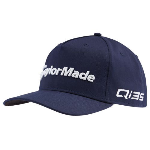 NEW 2025 TaylorMade Tour A-Frame Qi35/TP5 Navy Snapback Adjustable Golf Hat/Cap