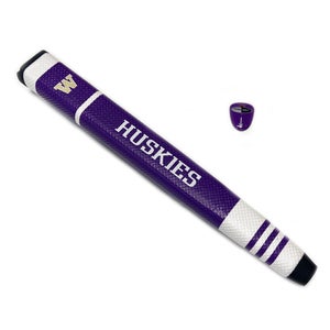 NEW Team Golf Washington Huskies Purple/White Jumbo Putter Grip w/Ball Marker