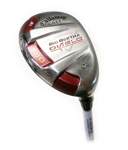 Callaway Big Bertha Diablo DRS 18* 2 Hybrid Graphite 60g Stiff Flex