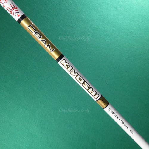Oban Kiyoshi White 75g .335 04 Stiff Flex 43" Pulled Graphite Wood Shaft
