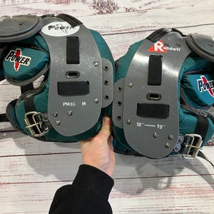 Medium Adult Riddell Power JPX Shoulder Pads (Used)