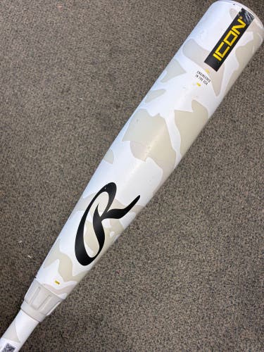 2025 Rawlings Icon Composite USSSA Certified Bat (-10) 17 oz 27" (Used)