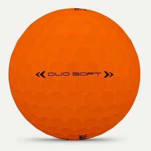 Wilson Staff Duo Soft Golf Balls (Orange, 3pk) 1 Sleeve 2025 NEW