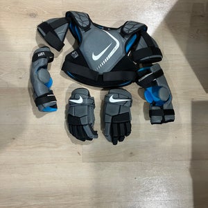 Nike Vapor LT Lacrosse Starter Kit I Youth Medium