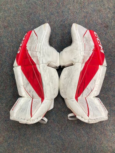 26"+1" Junior CCM EFlex 6.5 Goalie Leg Pads