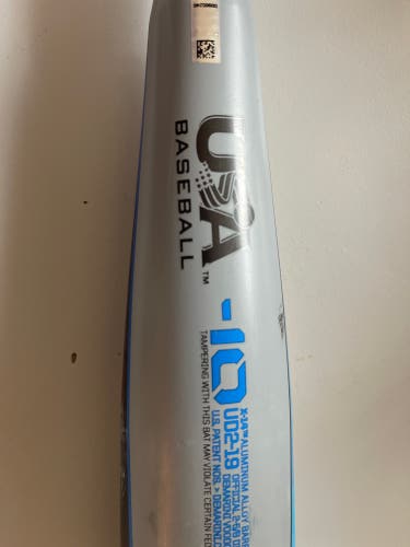 2019 DeMarini Voodoo Hybrid USABat Certified Bat (-10) 21 oz 31" (Used)
