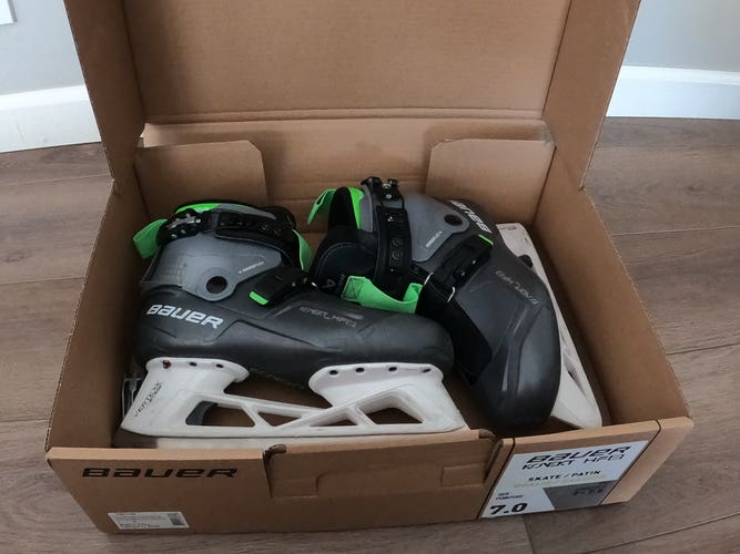 Bauer Konekt HF2 Hockey Goalie Skates Regular Width 7 (Used)