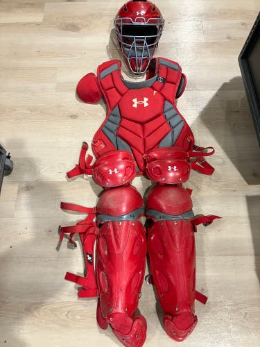 Adult Under Armour Pro Series Catcher's Set (Used)