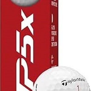 Taylor Made TP5x Golf Balls (White, 3pk) 1 Sleeve 2024  NEW