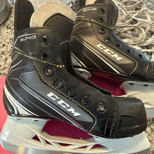 Black CCM Tacks Hockey Skates Regular Width 12 (Used)