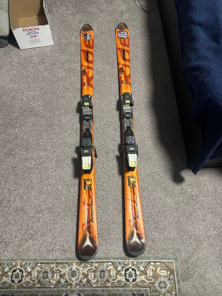 Atomic Beta Ride 160 cm All Mountain Skis With Bindings Max Din 12 (Used)