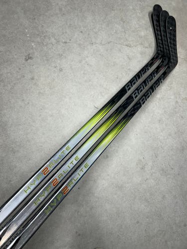 3 Pack 87 Flex P92 Senior Bauer Vapor Hyperlite 2 Left Hand Hockey Stick (New)