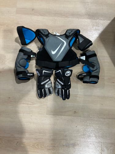 Nike Vapor LT Lacrosse Starter Kit I Youth Medium