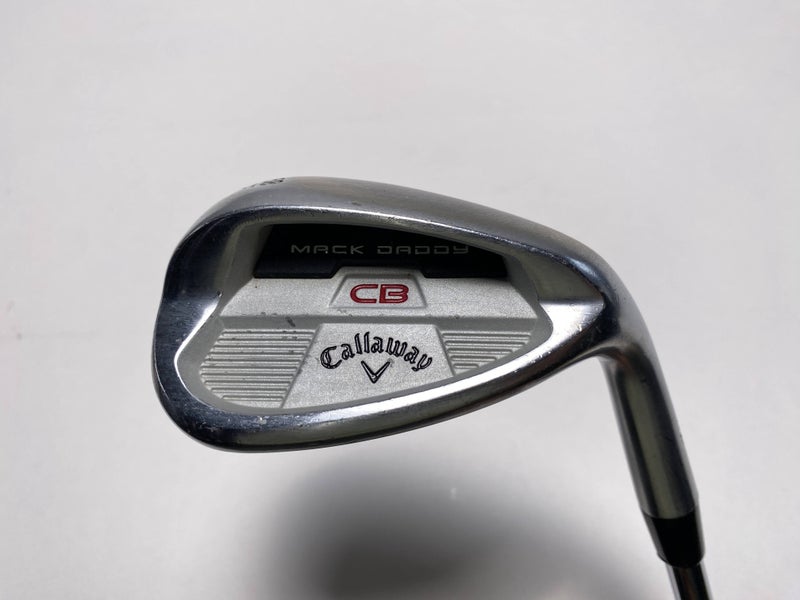 Callaway Mack Daddy CB Wedge 58* 12 Bounce KBS Hi Rev 2.0 105g Steel Mens RH