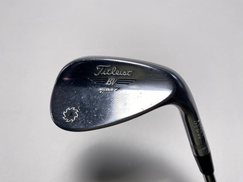 Titleist Vokey SM7 Tour Chrome Wedge 54* 14 Bounce F-Grind Wedge Steel Mens RH
