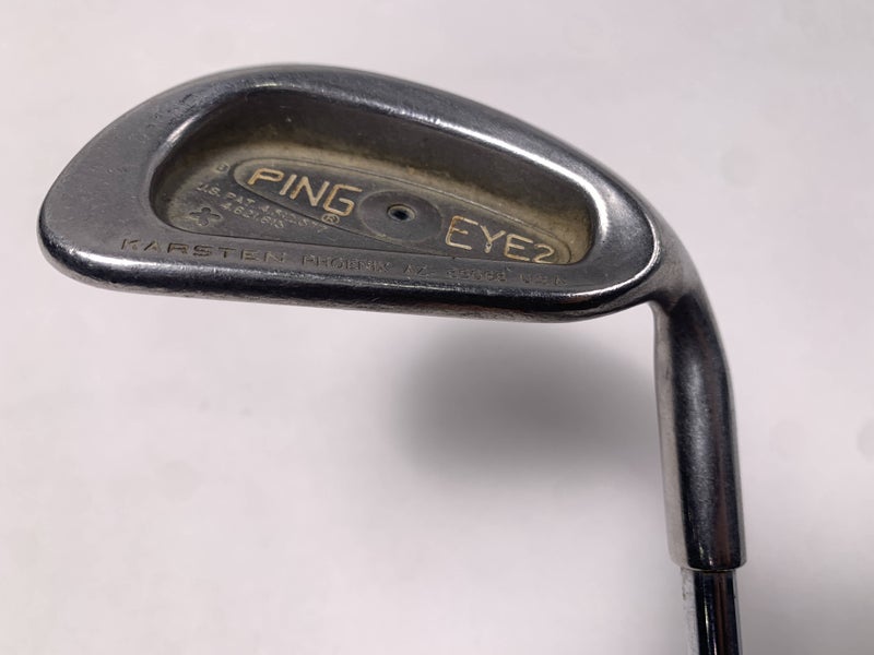 Ping Eye 2 + Pitching Wedge PW Black Dot KT-Shaft Stiff Steel Mens RH