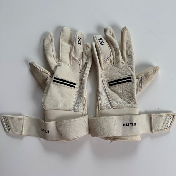 Warstic IK3 Cabretta Leather Long Cuff Batting Gloves - Small