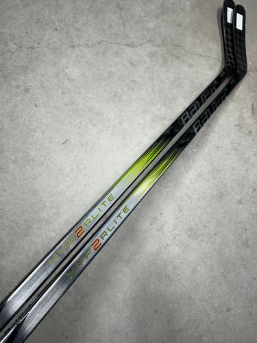 2 Pack 65 Flex SR P88 Senior Bauer Vapor Hyperlite 2 Left Hand Hockey Stick (New)