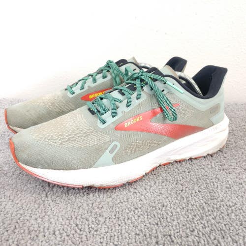Brooks Launch 9 Mens Size 11 Running Shoes Low Top Trainers Blue Coral