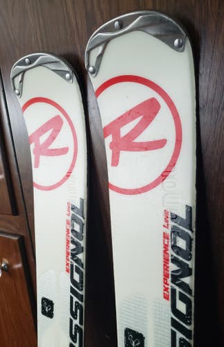 156cm SKIS ROSSIGNOL E74R EXPERIENCE ADULT w/ROSSIGNOL 3-10 DIN BINDINGS*USED*