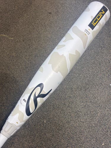 2025 Rawlings Icon Composite Bat USSSA Certified (-10) Composite 21 oz 31" (Used)