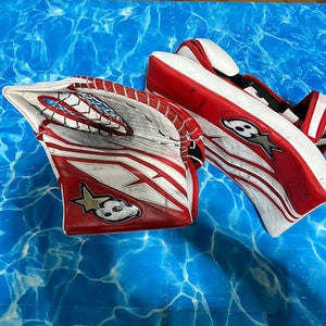 Senior Brian's Iconik X Goalie Glove & Blocker | Regular (Used)
