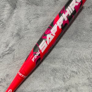 Pink 2025 Easton Pink Sapphire Alloy Bat (-10) Alloy 20 oz 30" (Used)