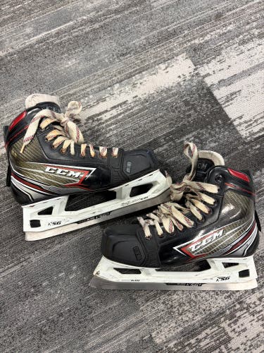 CCM JetSpeed FT460 Hockey Goalie Skates | Senior 8 (Wide)