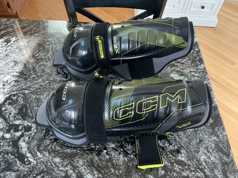 Intermediate CCM Tacks XF80 12" Shin Pads (Used)